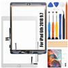 Reparo per iPad 6th 9.7 2018 Touchscreen per iPad 6th Generation Touch Screen A1893 A1954 Digitalizzatore Schermo di Ricambio Vetro con Kit Parti di Riparazione (Bianco con Home Buttone)