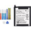 Vvsialeek Upplus HE323 - Batteria di Ricambio per Essential Phone PH-1 A11 con Kit di Attrezzi
