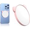 Leeneen Specchio magnetico per selfie per fotocamera posteriore, specchio convesso sottile per cellulare Magsafe, compatibile con smartphone iPhone, Android, Samsung, custodia Mag-Safe e tutti i
