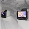 TFY Supporto Auto Poggiatesta Lettore DVD Portatitele con Schermo Girevole - 2 pezzi