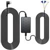 CIEVIE Kit Cablaggio USB-C per Dash Cam Auto, Monitoraggio del Parcheggio, da 12V-24V a 5V, 3.5 Metri con Protezione da Bassa Tensione, Kit di Cablaggio