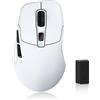 KYSONA - Mouse da gioco wireless, 26000 DPI, frequenza di polling 8K, Tri-Mode 2,4 GHz/USB-C/Bluetooth ergonomico con rivestimento Web, raffreddamento a ghiaccio, mouse da gioco ricaricabile per