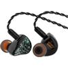 Linsoul ZiiGaat Arcanis In Ear Monitor, Cuffie IEM Ibride Professionali 2DD+5BA, Cuffie da Gaming, Cuffie HiFi con Cavo Staccabile per Musicisti Audiofili