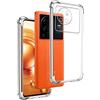REY Cover in Gel TPU Anti-Shock per Vivo X80 PRO 5G, Morbido Silicone Custodie Protettivo Case, Anti-Scratch, Protettiva Sottile Back Cover