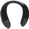 Goshyda Altoparlante Bluetooth con Archetto da Collo, Altoparlante Vivavoce Indossabile Wireless HIFI con Suono Surround 3D, Lettore MP3 con Microfono Integrato con Cancellazione del Rumore, Supporta Memory C