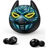 Togetface Cuffie wireless per bambini - Cool Shape con cuffie Bluetooth 5.1, microfono integrato, 36 ore di tempo di riproduzione, impermeabile IPX5, touch control, adatto per sport, viaggi, lavoro,