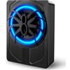 Hodozzy Subwoofer per Auto Sottile, 1000W 10 Pollici Subwoofer Attivo Auto con Amplificatore Integrato, Ingresso Livello Alto Basso, Subwoofer per Audio del Veicolo con Blu Illuminazione
