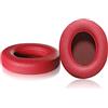 JARMOR - Cuscinetti di ricambio per cuffie Beats Studio 2.0 Wired/Wireless B0500 / B0501 & Studio 3.0 Over Ear di Dr. Dre ONLY (rosso)