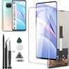 RongZy Schermo LCD Display per Xiaomi Mi 10T Lite 5G M2007J17G + Touch Screen Assemblea Sostituzione Schermo di Vetro Digitalizzatore con Strumenti(Nero)