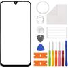 Duotipa Set di ricambio per display in vetro frontale da 6,7, compatibile con Samsung Galaxy A16 4G/5G con OCA Adhesive incl. set di attrezzi, senza schermo LCD e touch Digitizer