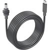 GINTOOYUN Starlink - Mini cavo di alimentazione da USB-C a DC5521 Starlink PD100 W, USB-C maschio a impermeabile, DC 5,5 mm x 2,1 mm, cavo di prolunga di alimentazione maschile per Power Banks