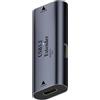 QIANRENON Prolunga adattatore amplificatore di segnale USB C 10 m/32,8 piedi USB C 3.2 Connettore dati di ricarica a lunga distanza 5 Gbps 5 V/3 A, chip integrato/LED/involucro in lega di alluminio, c