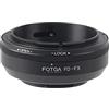 Hersmay FD-FX - Adattatore per obiettivo Canon FD FL su FX Mount per Fujifilm X Mount X-H1 X-E3 X-T10 X-T1 X-T2 X-T20 X-T30 X-T40 X-Pro1 X-Pro2 X-M1 X-A1 X-A2 X-A3 X-A5 X-A10 X-A20 X-E1 X-E2 X-E2S