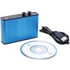 Xingdianfu Scheda audio, Scheda audio esterna a 6 canali, USB 2.0, Audio surround 5.1 esterno, Adattatore scheda audio audio ottica S/PDIF per PC, laptop, Blu