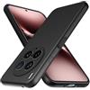 GIOPUEY Cover Compatibile con Vivo X200 Ultra, Il Materiale TPU Ultrasottile Custodia, Anti Impronta Digitale Phone Case [Resistente all'Usura] [Antiscivolo] - Nero
