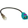 tomzz Audio 1500-017 Fakra (F) adattatore d'antenna accoppiamento a FME (F) accoppiamento