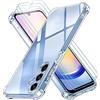 Jinyunlai Schermo Pellicola Protettiva per Samsung Galaxy A25 5G, [4 Pezzi] Anti Graffio, Senza Bolle, Copertura Completa 3D, Bordo Curvo, Flessibile HD PET Trasparente Pellicola Proteggi Schermo