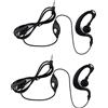 Retevis RT388 RT628 RT628B Bambini Walkie Talkie Auricolare Compatibile, 1 Pin 2,5 mm, Tipo G Auricolare (2 Pezzi)