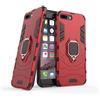 MaiJin LuluMain Compatibile con iPhone7 Plus, iPhone8 Plus Cover, Custodia Armor Anello Cavalletto (Funziona con Il Supporto Magnetico per Auto) Case Paraurti per Apple iPhone 7 Plus, iPhone 8 Plus (Rosso)