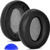 defean Q20 - Cuscinetti auricolari compatibili con cuffie Anker Soundcore Life 2 / Q20 / Q20+ / Q20 BT (non adatto a Life 2 NEO), pelle più morbida, schiuma ad alta densità con cancellazione del rumore