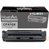 NoahArk Compatibile per HP 410X CF410X Cartucce Toner utilizzo per HP Colour LaserJet Pro MFP M477fdw M477fnw M477fdn M452dn M452nw M452dw M377dw M377 M477 M452 477fnw 477fdn 477fdw Stampante (1 Nero)