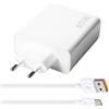 BAIFULAI Caricabatterie da 45 W con cavo di ricarica 6 A tipo C 1 m, caricatore rapido USB per Xiaomi Redmi Note 14 Pro 5G 6A Power Caricabatterie per Xiaomi 14T Pro Poco X7 M7 M6 Pad 7 Redmi Pad SE