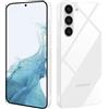 HS Products HSP Cover per Samsung Galaxy S23 5G - Antiurto e Perfettamente Aderente | Custodia in Silicone TPU con Microdots Anti-Ingiallimento e Protezione Fotocamera - Trasparente