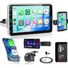 Hodozzy 【4+64G】Hodozzy Android 15 Autoradio 1 Din con Rimovibile Schermo da 7 Pollici con Wireless Carplay Android Auto, Autoradio Bluetooth 5.0 con DSP RDS FM WIFI GPS EQ+Telecamera Posteriore