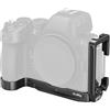 SMALLRIG Supporto L per Nikon Z5 II, Z5, Z6, Z6II, Z7, Z7II, piastra L ARCA-Swiss, interfaccia QD, fori 1/4-20, attacco flash, fessure cinghia - 5256