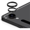 GIOPUEY 2 Pezzi Pellicola Fotocamera Compatibile con Samsung Galaxy Tab A11, [Protezione Completa][Doppia Protezione] Metallo + Vetro Temperato, Protezione Fotocamera - Black