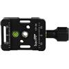 Haoge CP-39 Morsetto sgancio rapido con foro per cinghia da polso, compatibile con RRS Sunwayfoto Kirk Benro Arca Swiss treppiede o monopiede su Canon Nikon Pentax Fujifilm fotocamera DSLR