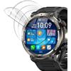 Cfyywqf 6 Pezzi Pellicola Idrogel per ‎Blackview ‎W50PRO ‎1,45 pollici,Smart Watch Trasparente TPU Pellicola Protettiva,Touch Sensibile Protector Film,Protezione Schermo autorigenerante