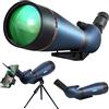 BOSSDUN Cannocchiale 25-75x100 con Treppiede, Adattatore per Telefono e Borsa per il Trasporto, BAK4 Cannocchiale Professionale per Caccia, Tiro a Segno, Birdwatching