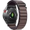 SumRioo QuickFit 22mm Cinturino per Garmin Fenix 8/8 Solar 47mm/7 Pro/7/6 Pro/6/5/5 Plus/E, Nylon Alpine Loop Cinturino per Garmin Tactic 8 47mm, Descent G2, Epix 2, Forerunner 965/955, Indaco
