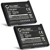 CELLONIC 2x Batteria per Telefono fisso Compatibile con Panasonic KX-TCA285, KX-TCA385, Compatibile con Sony Bluetooth Laser Mouse, Compatibile con Panasonic N4FUYYYY0046 - (660mAh, 3.7V)