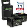 PATONA 2X Premium Batteria per Panasonic VW-VBD58 VBD29 VBD78 5200mAh | Batteria per AG-AC8 HC-X1000 AJ-PX270 AG-HVX200/201 AG-HPX250 AG-DVC30 AG-DVX100 AG-HPX171 AJ-PX270