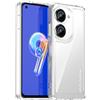 QINOUK Custodia per Asus Zenfone 10, [Anti-graffio] HD Trasparente Custodia Protettiva Case TPU Morbido e PC Rigido, Custodia per Asus Zenfone 10-Transparente