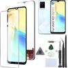 RongZy LCD Display per 6.51 Vivo Y21 V2111 Schermo LCD Touch Screen Assemblea Sostituzione di Vetro Digitalizzatore con Strumenti(Nero)