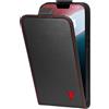 TORRO Flip Case Compatibile con iPhone 17e e iPhone 16e (6.1" 2026/2025) - Custodia in Vera Pelle con Porta Carte (Nero)
