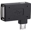 TV xStream Adattatore OTG, adattatore per porta USB ad angolo 90*, cavo micro OTG compatibile con Firestick di seconda generazione, 3a generazione e 4K, smartphone Android, tablet, Rii, tastiere, SNES,