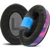 WC FreeZe V2 Cloud - Cuscinetti auricolari angolati in gel rinfrescante compatibili con la serie HyperX Cloud di Wicked Cushions | Nuovo tessuto rinfrescante FreeZe V2, extra spesso | Speed Racer