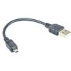 System-S Cavo USB 2.0 per USB-A a USB Mini B 8 pin, 10 cm