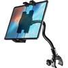 Oilcan Supporto Tablet Cyclette, Collo Oca Porta Tablet Bici Indoor Spinning Treadmill con Braccio Lungo Flessibile, per iPad Pro Air Mini, iPhone, Samsung Tab, Lenovo, Huawei (4-12,9)