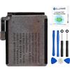 ELLENNE Batteria per Apple Watch Serie 5 40mm iWatch A2277 + Kit Attrezzi