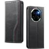 FANFO Custodia per Blackview Shark 6 5G, Cover Wallet in PU Pelle Durabile [Standard Business], Protezione Completa, con Funzione Stand e Chiusura Magnetica.- Black