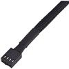 Annadue Hub Ventola 4 Pin PWM, Cavo Prolunga Alimentazione Adattatore Multiplo Fan Splitter per CPU Computer e Ventola a 3 Pin/4 Pin