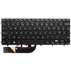AJPARTS UK Tastiera di ricambio per Dell XPS 15 9550, 15 7568, 15 9570, 15 9560, layout inglese QWERTY con layout inglese, retroilluminato, con telaio
