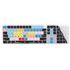 Editors Keys Cover per tastiera con tasti di scelta rapida per Avid Media Composer - Compatibile con tastiera numerica Apple Magic con TouchID e Magic Numeric - Editors Keys