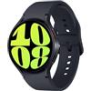 Samsung Galaxy Watch6 SM-R940NZKADBT smartwatch e orologio sportivo 3,81 cm (1.5) OLED 44 mm Digitale 480 x 480 Pixel Touch screen Grafite Wi-Fi GPS (satellitare)