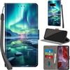Haninsuze Cover per Google Pixel 9A, artico | Pelle PU Portafoglio, Porta Carte, Magnetica, Libro, Antiurto Custodia